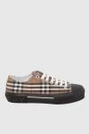  Burberry - logo, checkered print. cotton. lacing. Country of manufacture: Italy. Care: specialized cleaning - photo 8