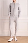  Brunello Cucinelli - Қосымша: капюшон. Құрамы: 100% мақта. Жабылуы: жіп, найзағай. Қалталар: төрт бүйір қалта, кенгуру қалта. Шығарылған елі: Италия. Күтім: арнайы тазалау - фото 6