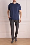 Brunello Cucinelli  - тоқыма. Құрамы: 100% жүн. Жабу: жіп. Шығарылған елі: Италия. Күтім: арнайы тазалау - фото 7