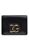 Dolce & Gabbana  - DG логотипі бар алдыңғы қақпақ. Құрамы: бұзау терісі. Өлшемдері: 14 × 17,5 × 6 см. Бау: алынбалы және реттелетін жылтыр бұзау терісінен жасалған бау. Қалталар: екі аккордеон қалтасы және екі карта ұясы. Қысқыш: қос жасырын магнит. Шығарылған елі: Италия. Күтім: арнайы тазалау - фото 9