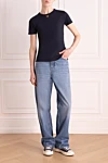 Valentino  - логотип бренда. Cостав: 98% хлопок, 2% эластан . Страна производитель: Италия. Уход: специализированная чистка - фото 7