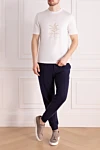  Brunello Cucinelli - brand logo. 100% cotton. Country of manufacture: Italy. Care: specialized cleaning - photo 8