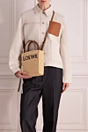  Loewe - логотип бренда. 100% соломка. . Страна производитель: Испания. Уход: специализированная чистка - фото 10