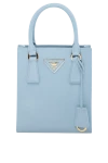 Prada  - логотип бренда, подвеска с брелоком. 100% натуральная кожа. молния. . Страна производитель: Италия . Уход: специализированная чистка - фото 7