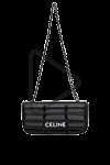 Celine  - Декорация: бренд логотипі. Құрамы: 100% шынайы былғары. Белдік: тізбек. . Шығарылған елі: Франция. Күтім: мамандандырылған тазалау - фото 5