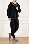  Brunello Cucinelli - Декорация: бренд логотипі. Қосымша: сорғыш. Құрамы: 64% мақта, 26% нейлон, 6% кашемир, 4% жібек. Жабу: найзағай. Қалталар: екі бүйір қалта. Шығарылған елі: Италия. Күтім: арнайы тазалау - фото 8