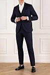 Sartoria Latorre  - Құрамы: 100% жүн. Жабу: түймелер. Қалталар: екі бүйір қалта, бір кеуде қалта. Шығарылған елі: Италия. Күтім: мамандандырылған тазалау - фото 9