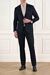 Corneliani  - Құрамы: 100% жүн. Жабу: түймелер. Қалталар: екі бүйір қалта, бір кеуде қалта. . Шығарылған елі: Италия. Күтім: арнайы тазалау - фото 7