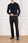 Corneliani  - рельефная текстура. 100% шерсть. молния. . Страна производитель: Италия. Уход: специализированная чистка - фото 7