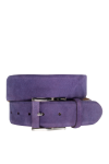  Cesare di Napoli - 100% leather. Size: Width 4cm. Buckle. Country of manufacture: Italy. Care: specialized cleaning - photo 4