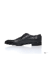  Barrett - Textured leather, crocodile leather inserts. 100% leather, 100% crocodile skin. Lace-up. Interior: Leather. Insole: Leather. Heel height: 2cm. Outsole: Other materials. Country of manufacture: Italy. Care: specialized cleaning - photo 6