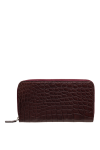 Cesare di Napoli  - Textured leather. 100% alligator skin. Closure: Zipper. Two compartments. Country of manufacture: Italy. Care: specialized cleaning - photo 7