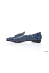  Cesare di Napoli - contrast sole, textured leather, tassels. 100% crocodile skin. Insole: leather. Sole Height: Heel Height 2cm. Country of manufacture: Italy. Care: specialized cleaning - photo 6