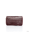  Cesare di Napoli - Textured leather. 100% crocodile skin. Closure: Zipper. Two compartments. Country of manufacture: Italy. Care: specialized cleaning - photo 6