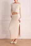 Balmain  - жыртылған жиек. Құрамы: 78% мақта, 22% полиамид. Жабу: найзағай. Шығарылған елі: Франция. Күтім: арнайы тазалау - фото 9